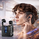 G61 True Wireless Bluetooth 5.4 fülhallgató – vezeték nélküli TWS headset töltőtokkal, kiváló hangminőség (BBD)