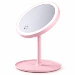 GlowBella Touch LED sminktükör – USB-s, akkumulátoros, érintésvezérelt kozmetikai tükör - KE20-999 (BBV)