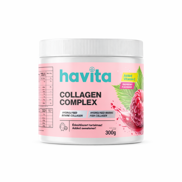 HAVITA Collagen Complex – Málna íz, a természetes szépségért
