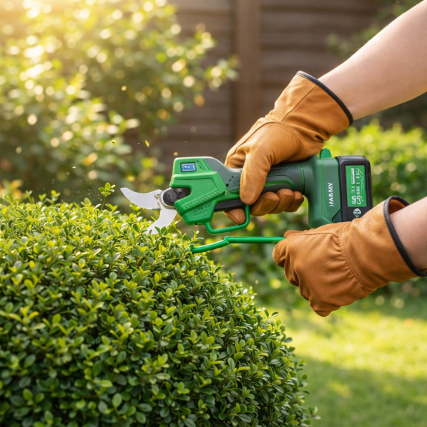 HAYAMI HA-1032 akkumulátoros metszőolló – elektromos kerti metszőolló ágak és növények metszéséhez (BBV)