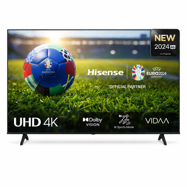 Hisense 58E6NT 58" 4K UHD Smart LED TV – VIDAA Smart TV, HDR, WiFi, 146 cm