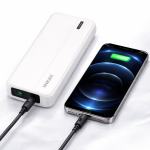 INKAX PB-01A 10 000 mAh power bank – LED kijelzős gyorstöltő külső akkumulátor USB-C és Micro USB porttal (BBD)