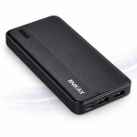INKAX PB-01A 10 000 mAh power bank – LED kijelzős gyorstöltő külső akkumulátor USB-C és Micro USB porttal (BBD)