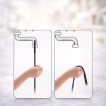 InspectPro 3 az 1-ben endoszkóp kamera – IP67 vízálló USB-C, microUSB és USB csatlakozó, HD kamera 6 LED világítással 10M (BBD)