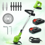 KIYOSHI 48V akkumulátoros szegélynyíró és fűkasza teleszkópos nyéllel – vezeték nélküli (BBV)