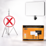 LumiStudio Pro PL-36 LED stúdiólámpa  – professzionális fotó/videó világítás, távirányítóval, 3 színhőmérséklet (BBD)