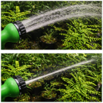 MAGIC HOSE KL25-114 kihúzható locsolótömlő 30 m – rugalmas kerti slag szórófejjel, csavarodásmentes öntözőtömlő (BBV)