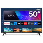 MEDION MD850200 50" 4K UHD Smart LED TV – HDR10 okos televízió VIDAA rendszerrel, WiFi, Netflix / Prime Video / Disney+ / DAZN