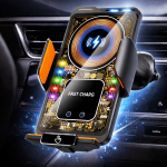 MagCharge Pro mágneses autós telefontartó gyorstöltéssel – vezeték nélküli töltő és univerzális mobil tartó adapterekkel (BBD)