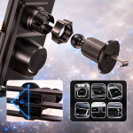 MagCharge Pro mágneses autós telefontartó gyorstöltéssel – vezeték nélküli töltő és univerzális mobil tartó adapterekkel (BBD)