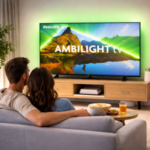 Philips 43PUS834912 43” 4K UHD Smart TV – Ambilight, LED okos televízió, HDR, WiFi 3