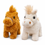 PonyPal interaktív plüss póni – sétáló plüss ló csóváló farokkal, mozgó játék póni gyerekeknek 22 cm (BBJ)