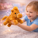 PonyPal interaktív plüss póni – sétáló plüss ló csóváló farokkal, mozgó játék póni gyerekeknek 22 cm (BBJ)