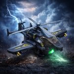 RoboChopper transformer helikopter – átalakuló robot játék LED fénnyel és hanggal (BBJ)