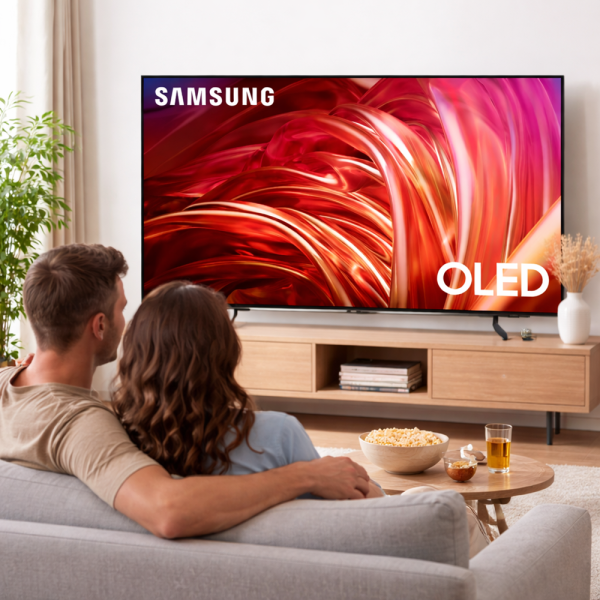 Samsung GQ55S85DAE 55” 4K OLED Smart TV – Ultra HD okos televízió, HDR, WiFi, prémium képminőség