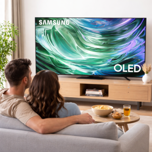 Samsung GQ55S90DAE 55” 4K OLED Smart TV – Ultra HD okos televízió, HDR, WiFi, prémium képminőség 2