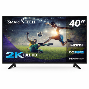 SmartTech 40FN01V3 40” Full HD LED TV – nem Smart televízió, DVB-T2/C/S2, fekete