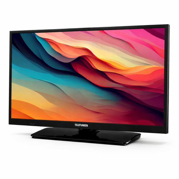 Telefunken XH24O550M 24” HD Ready LED TV – nem Smart televízió, 60 cm, DVB-T2/C/S2, fekete