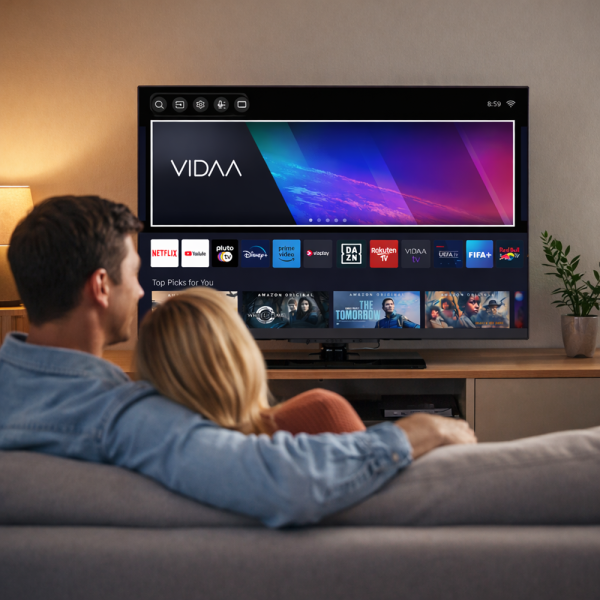 Toshiba 32LV3E63DAZ 32" Smart LED TV – HD Ready televízió VIDAA Smart rendszerrel