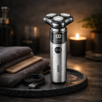 VGR V-321 háromfejes elektromos borotva – forgó körkéses borotva precíz borotválkozáshoz (BBD)