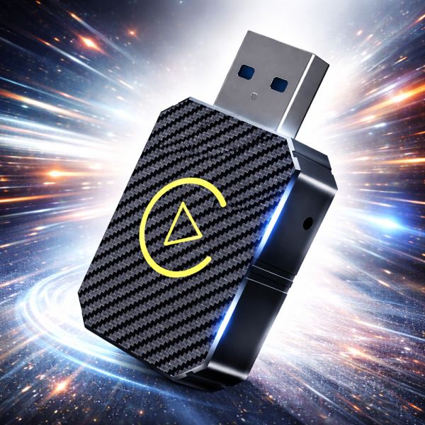 Vezeték nélküli CarPlay és android auto adapter – USB okos autós kijelző tükröző, Plug & Play (BBD)