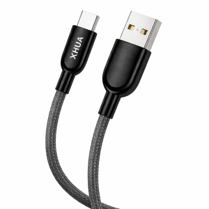 XHUA X186 szilikon töltőkábel – puha, hajlékony USB adatkábel gyorstöltéshez (BBD)