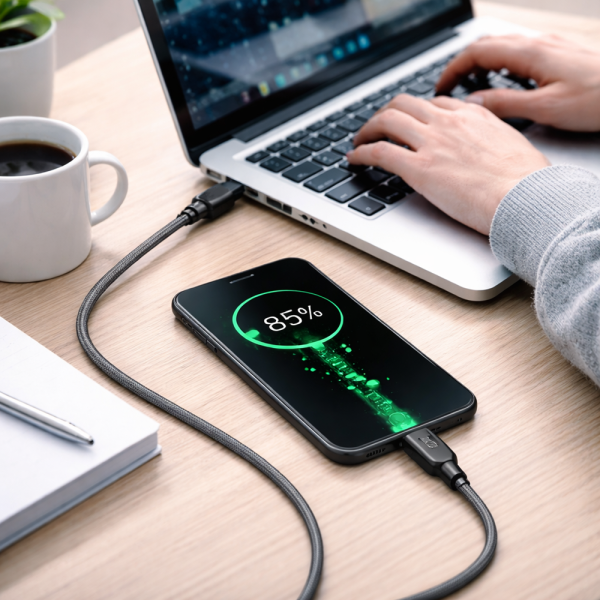XHUA X186 szilikon töltőkábel – puha, hajlékony USB adatkábel gyorstöltéshez (BBD)