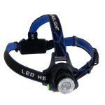 XML-T6 Cree LED akkus fejlámpa erős fénnyel (BBL)