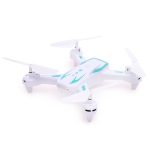 Könnyen kezelhető QuadCopter WIFI-s drón kamerával fotók és videók rögzítéséhez - fehér (BBJ)