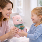 Alpacasso rózsaszín plüss alpaka – puha, ölelhető alpaka játék gyerekeknek és ajándéknak (BBJ)