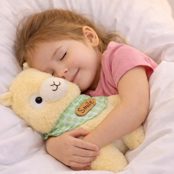 Alpacasso sárga plüss alpaka – puha, ölelhető alpaka játék gyerekeknek és ajándéknak (BBJ)