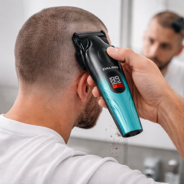 Daling DL-9306 professzionális hajvágó és szakállvágó szett – vezeték nélküli grooming kit borotvával (BBD)