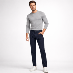 Ellesse férfi fekete slim fit nadrág – elegáns szabadidő chino nadrág, rugalmas, modern fazon