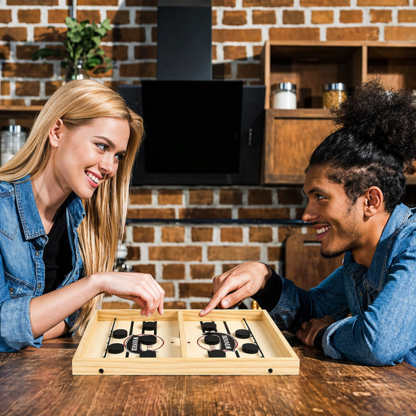 Foosball Winner asztali csocsó játék – interaktív ügyességi társasjáték gyerekeknek 35×22 cm (BBJ)