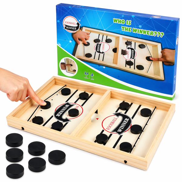 Foosball Winner asztali csocsó játék – interaktív ügyességi társasjáték gyerekeknek 35×22 cm (BBJ)