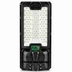 Hayami KL25-294 300W napelemes LED utcai lámpa – távirányítós kültéri reflektor IP65 vízálló kivitelben (BBV)