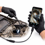 InspectPro 3 az 1-ben endoszkóp kamera – IP67 vízálló USB-C, microUSB és USB csatlakozó, HD kamera 6 LED világítással 10M (BBD)