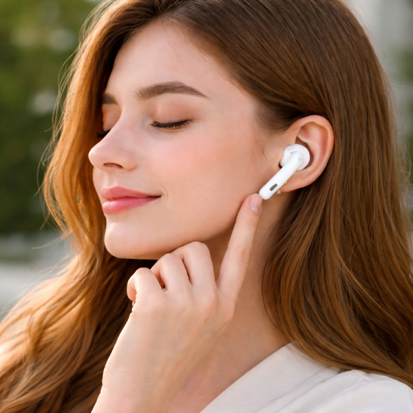 OKOP KP-205 vezeték nélküli Bluetooth fülhallgató – TWS sztereó headset töltőtokkal (BBD)