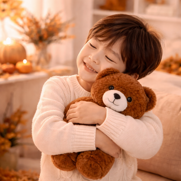PiheMackó barna plüss maci – puha, ölelhető teddy mackó gyerekeknek és ajándéknak (BBJ)