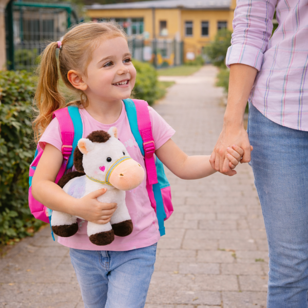 PufiPóni plüss ló 20 cm – puha, ölelhető lovacska plüss játék gyerekeknek és ajándéknak (BBJ)