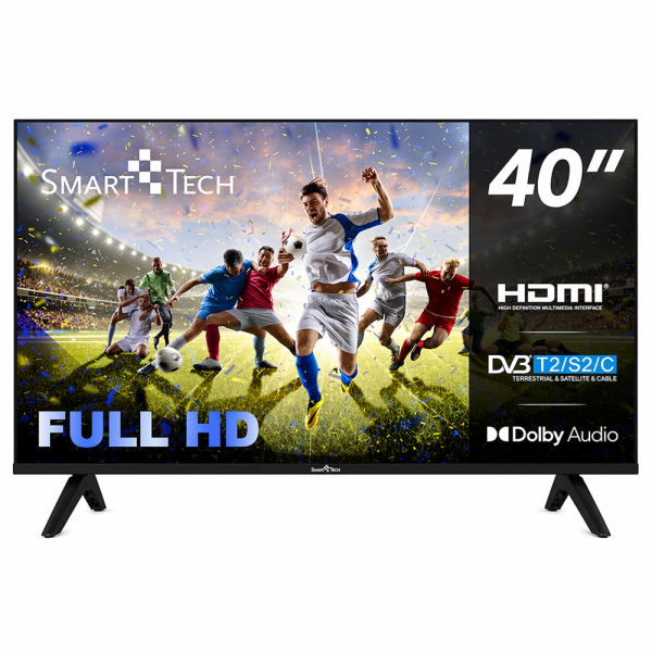 SmartTech 40FH01K 40” Full HD Smart TV – kompakt okos televízió streaming appokkal és Whale TV rendszerrel