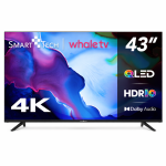 Smart Tech 43QH02V 43” QLED 4K UHD Smart TV – okos televízió Netflix és Amazon Prime Video támogatással