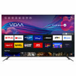 Smart Tech 55UV10V1 55” 4K UHD LED Smart TV – VIDAA rendszer, Dolby Audio, WiFi, Bluetooth, Netflix, YouTube