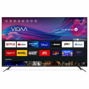 Smart Tech 55UV10V1 55” 4K UHD LED Smart TV – VIDAA rendszer, Dolby Audio, WiFi, Bluetooth, Netflix, YouTube