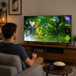 SmartTech 43” 4K UHD Android / Google TV – LED okos televízió WiFi-vel és streaming alkalmazásokkal