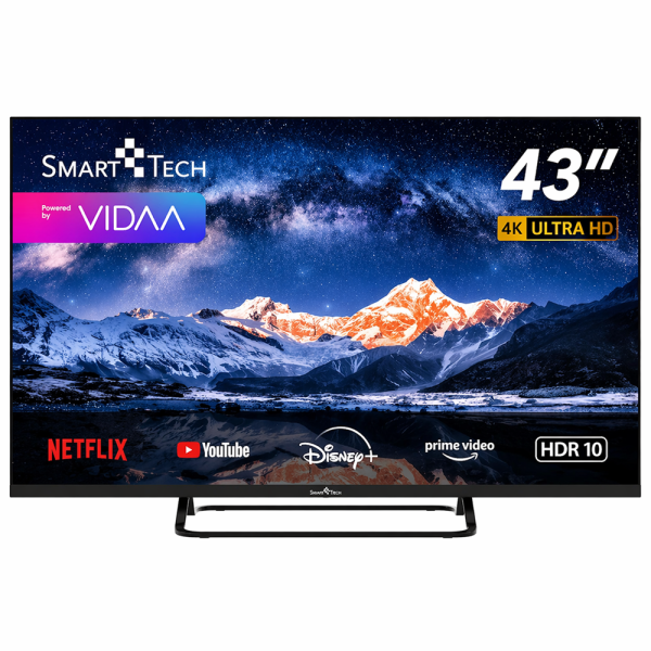 SmartTech 43” 4K UHD webOS TV – LED okostelevízió online tartalmakhoz