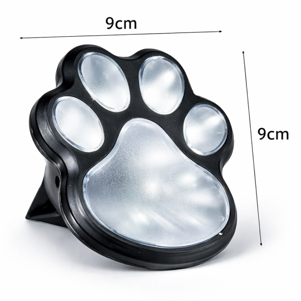 SolarPaw napelemes mancs mintás LED kerti dekor lámpa szett 3 db kültéri díszvilágítás (BBD)