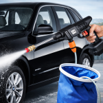 XHUA 48V akkus magasnyomású mosópisztoly – vezeték nélküli autómosó vízpisztoly akkumulátorral (BBD)