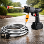 XHUA 48V akkus magasnyomású mosópisztoly – vezeték nélküli autómosó vízpisztoly akkumulátorral (BBD)