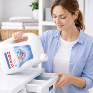 Zenvix folyékony mosószer fehér ruhákhoz 3×5L – nagy kiszerelésű, hosszan tartó frissesség 2